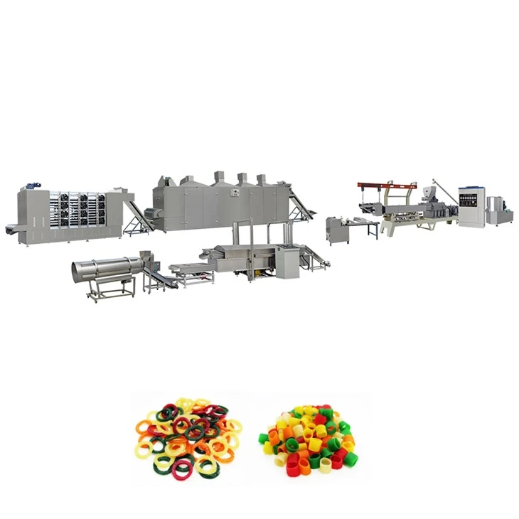 2D 3D pelletové chipsy Food Extruder Fryums Snack Making Machine